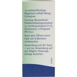 Abbildung klein von Ciclopirox Beta 80mg/G Wirkstoffhaltiger Nagellack