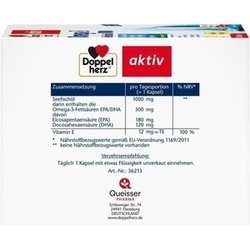 Abbildung klein von Doppelherz Omega-3 Seefischöl 1000