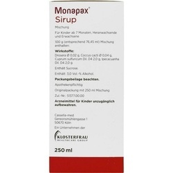 Abbildung klein von Monapax Sirup