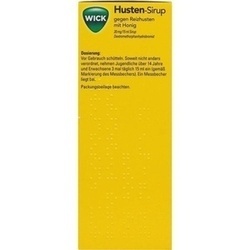 Abbildung klein von Wick Husten-Sirup Gegen Reizhusten Mit Honig