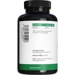 Abbildung klein von Green Naturals L-Arginin Base 4500 Mg Vegan