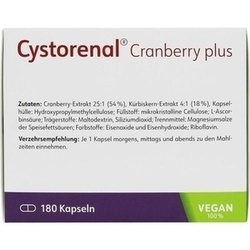 Abbildung klein von Cystorenal Cranberry Plus