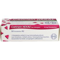 Abbildung klein von Cetirizin Hexal Bei Allergien