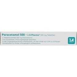 Abbildung klein von Paracetamol 500 - 1 A Pharma