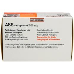 Abbildung klein von Ass-Ratiopharm 500mg