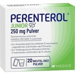 Abbildung klein von Perenterol Junior 250mg Pulver Beutel