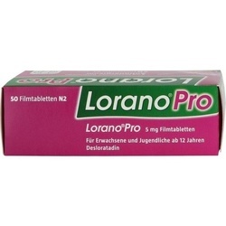 Abbildung klein von Loranopro 5mg Filmtabletten