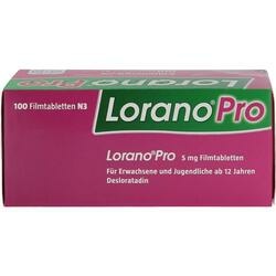 Abbildung klein von Loranopro 5mg Filmtabletten