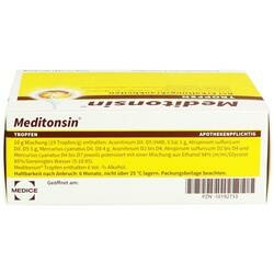 Abbildung klein von Meditonsin Tropfen