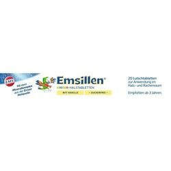 Abbildung klein von Emsillen Kinder-Halstabletten Vanille