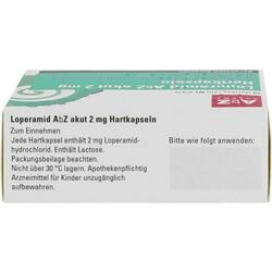 Abbildung klein von Loperamid Abz Akut 2 Mg Hartkapseln