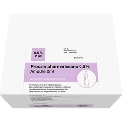Abbildung klein von Procain Pharmarissano Ampulle 0.5% 2 Ml