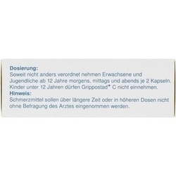 Abbildung klein von Grippostad C Hartkapseln