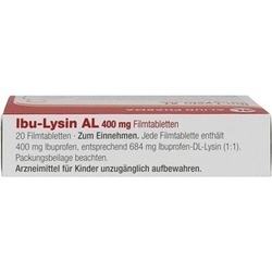 Abbildung klein von Ibu-Lysin Al 400 Mg Filmtabletten
