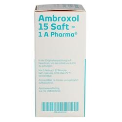 Abbildung klein von Ambroxol 15 Saft-1a Pharma