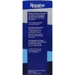 Abbildung klein von Regaine Männer