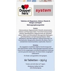 Abbildung klein von Doppelherz Magnesium+Calcium+Kupfer U Manga System