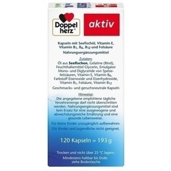 Abbildung klein von Doppelherz Seefischöl Omega-3 1000mg + Folsäure
