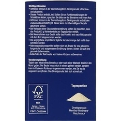 Abbildung klein von Orthomol Immun Direktgranulat Himbeer-Menthol