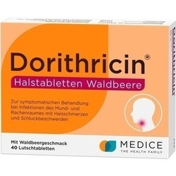 Abbildung klein von Dorithricin Halstabletten Waldbeere