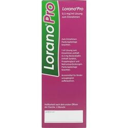 Abbildung klein von Loranopro 0.5mg/Ml Lösung Zum Einnehmen