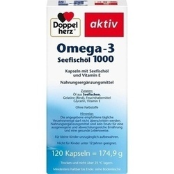 Abbildung klein von Doppelherz Omega-3 Seefischöl 1000