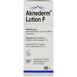 Abbildung klein von Aknederm Lotion F