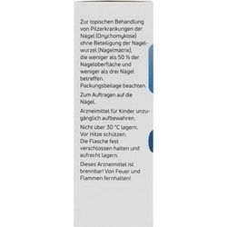 Abbildung klein von Amorolfin Adgc 50 Mg/Ml Wirkstoffhalt. Nagellack