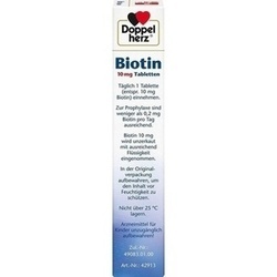 Abbildung klein von Biotin 10 Mg Tabletten