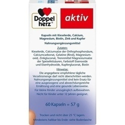 Abbildung klein von Doppelherz Kieselerde + Biotin + Zink