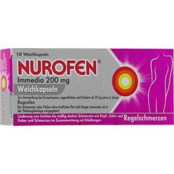 Abbildung klein von Nurofen Immedia 200 Mg Weichkapseln