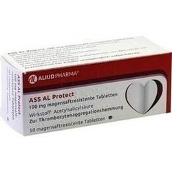 Abbildung von Ass Al Protect 100mg Magensaftresistente Tabletten