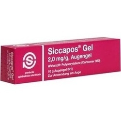Abbildung von Siccapos Gel Augengel