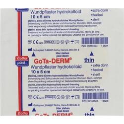 Abbildung klein von Gotha-Derm Hydrokolloides Wundpflaster 10cmx5cm