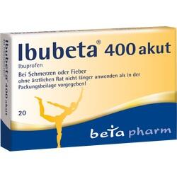 Abbildung von Ibubeta 400 Akut Filmtabletten