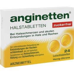 Abbildung klein von Anginetten Halstabletten Zuckerfrei