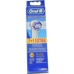 Abbildung von Oral-b Aufsteckbürsten Precision Clean 7er + 1 Zahnbürste