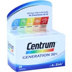 Abbildung von Centrum Generation 50+ A-zink + Floraglo Lutein Tabletten