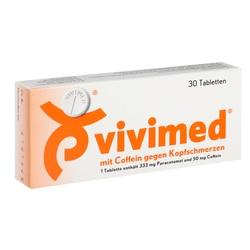Abbildung von Vivimed Mit Coffein Gegen Kopfschmerzen Tabletten
