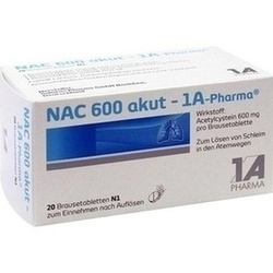 Abbildung von Nac 600 Akut-1a-pharma Brausetabletten