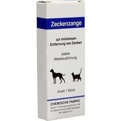 Abbildung von Zeckenzange Aus Metall