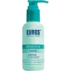 Abbildung von Eubos Sensitive Hand Repair&schutz Spenderflasche Creme