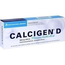Abbildung von Calcigen D Brausetabletten