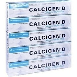Abbildung von Calcigen D Brausetabletten