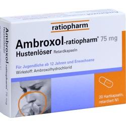 Abbildung von Ambroxol-ratiopharm 75mg Hustenlöser Retardkapseln