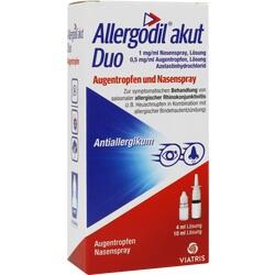 Abbildung von Allergodil Akut Duo 4ml At Akut 10ml Ns Akut Kombipackung