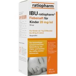 Abbildung klein von Ibu-Ratiopharm Fiebersaft Für Kinder 20 Mg/Ml
