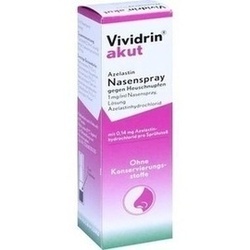Abbildung von Vividrin Akut Azelastin Nasenspr.gg. Heuschnupfen Nasenspray