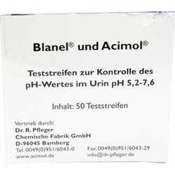 Abbildung klein von Teststreifenheft Z. Bestimmung D. Urin-Ph-Wertes