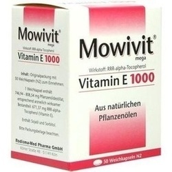 Abbildung klein von Mowivit Vitamin E 1000